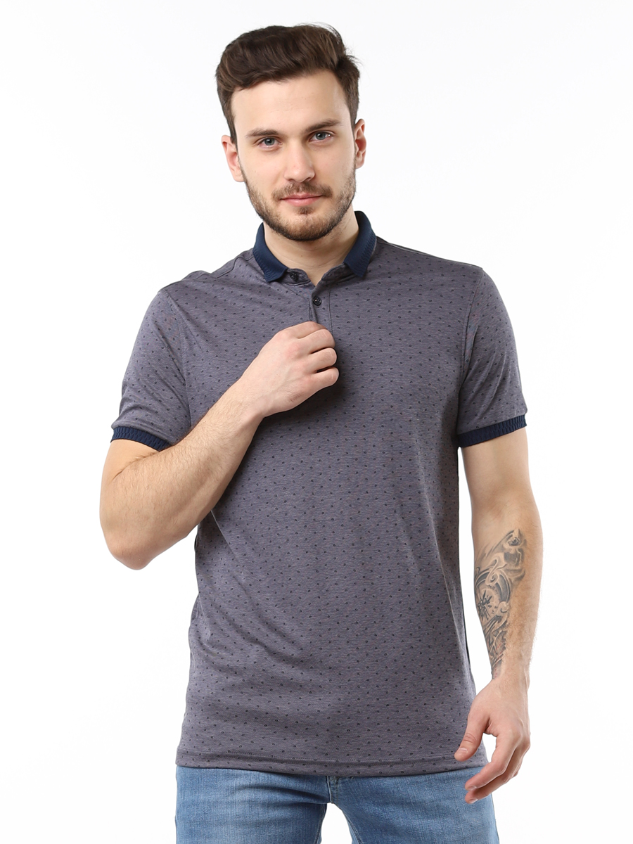 

Футболка-поло мужская SQ64179 A passion play синяя 3XL