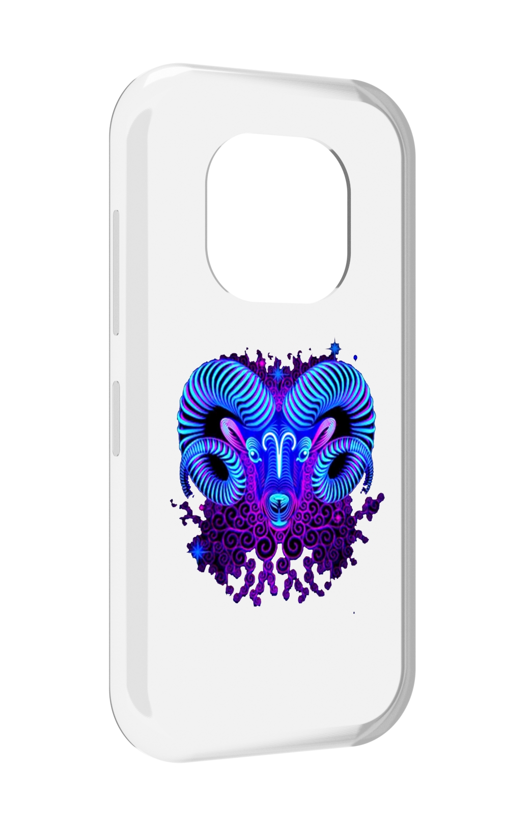 

Чехол MyPads знак зодиака овен 2 для Doogee V20, Прозрачный, Tocco