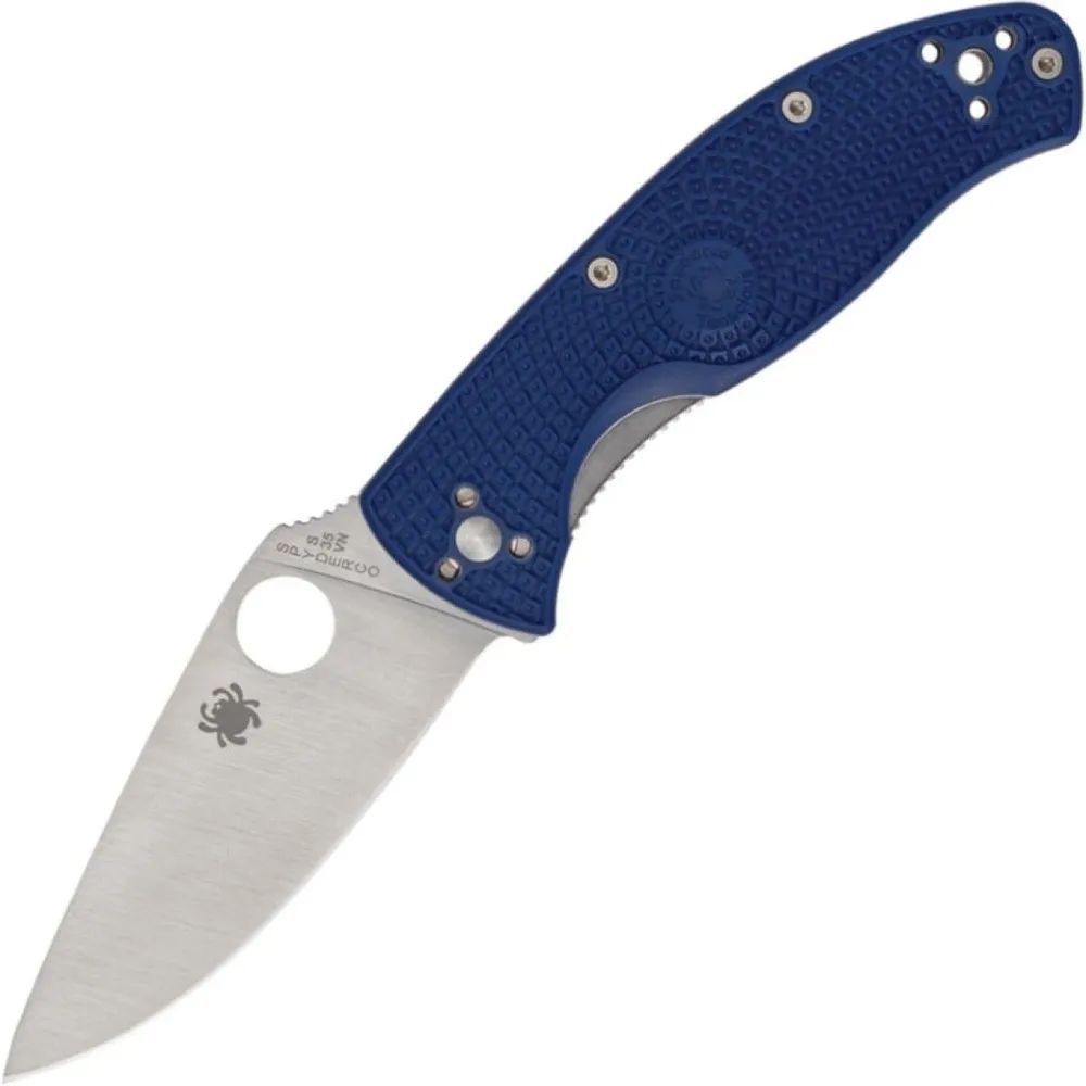 Складной нож Spyderco SC122PBL Tenacious, S35VN Blade, Blue FRN Handle