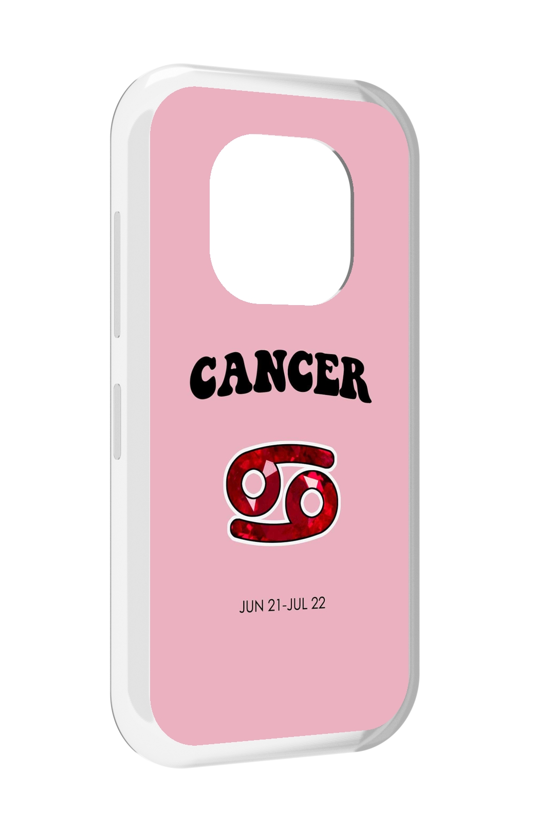 

Чехол MyPads знак зодиака рак 1 для Doogee V20, Прозрачный, Tocco