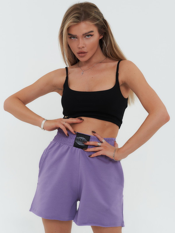 Cпортивные шорты женские Little Secret uz300104 фиолетовые L