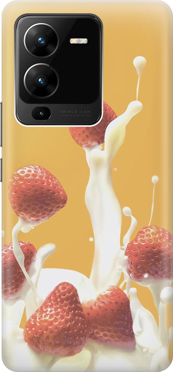 Силиконовый чехол на Vivo V25 Pro 5G с принтом 