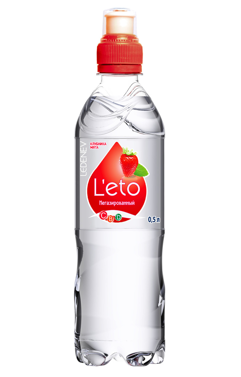 

Вода питьевая L`ETO со вкусом Клубники-мяты негазированная, ПЭТ 0.5 л (12 штук)