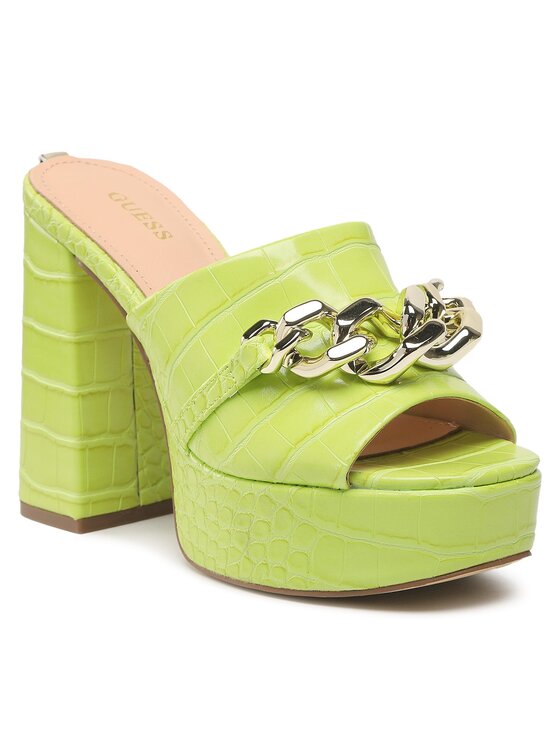 

Мюли Xanthe FL5XAN PEL03 Guess Зеленый 37 EU, Xanthe FL5XAN PEL03