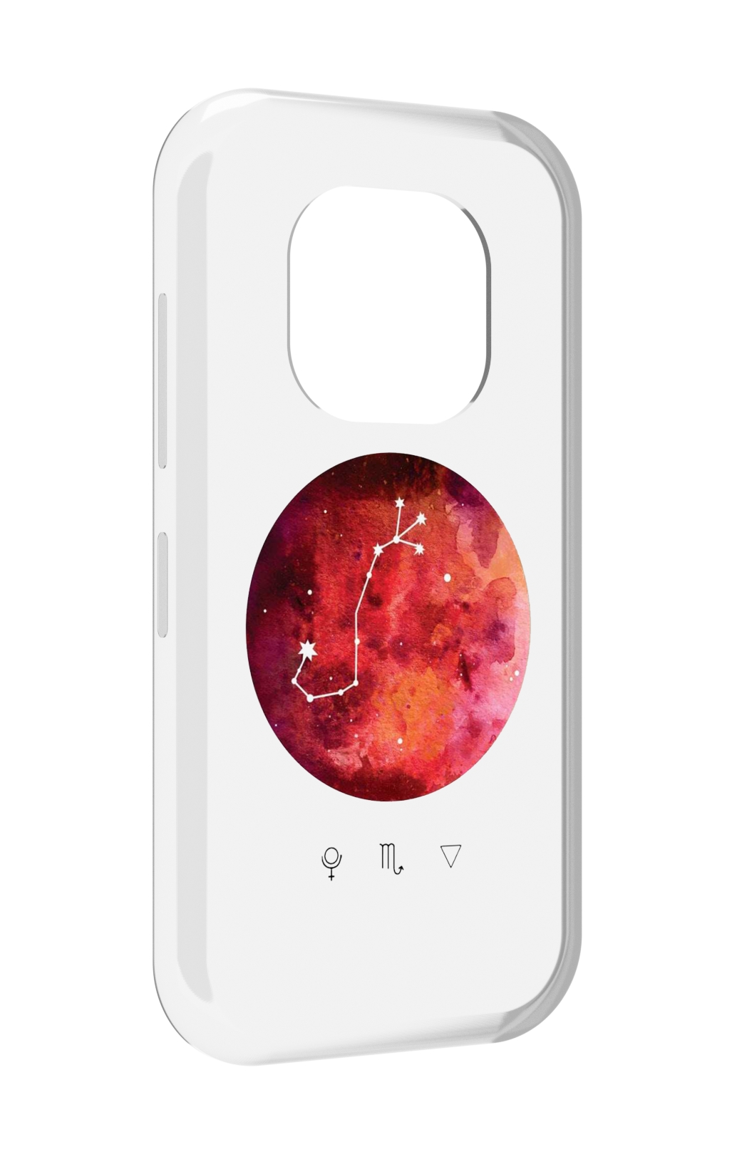

Чехол MyPads знак зодиака скорпион 6 для Doogee V20, Прозрачный, Tocco