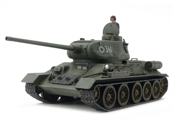 фото Сборная модель tamiya 1/48 советский танк t-34-85 с фигурой командира 32599