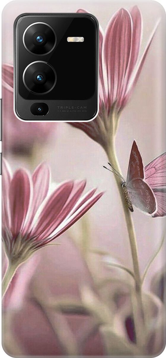 Силиконовый чехол на Vivo V25 Pro 5G с принтом 