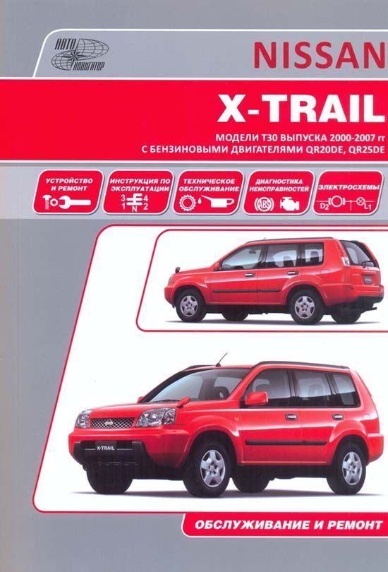 

Книга Nissan X-Trail. Леворульные модели 2000-07 г.в. Руководство по эксплуатации…