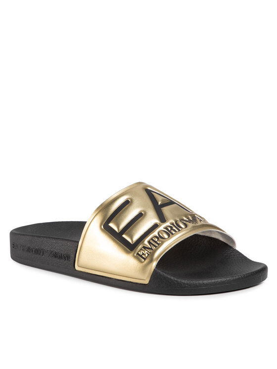 

Шлепанцы XCP001 XCC22 D467 EA7 Emporio Armani золотой 38 EU, XCP001 XCC22 D467