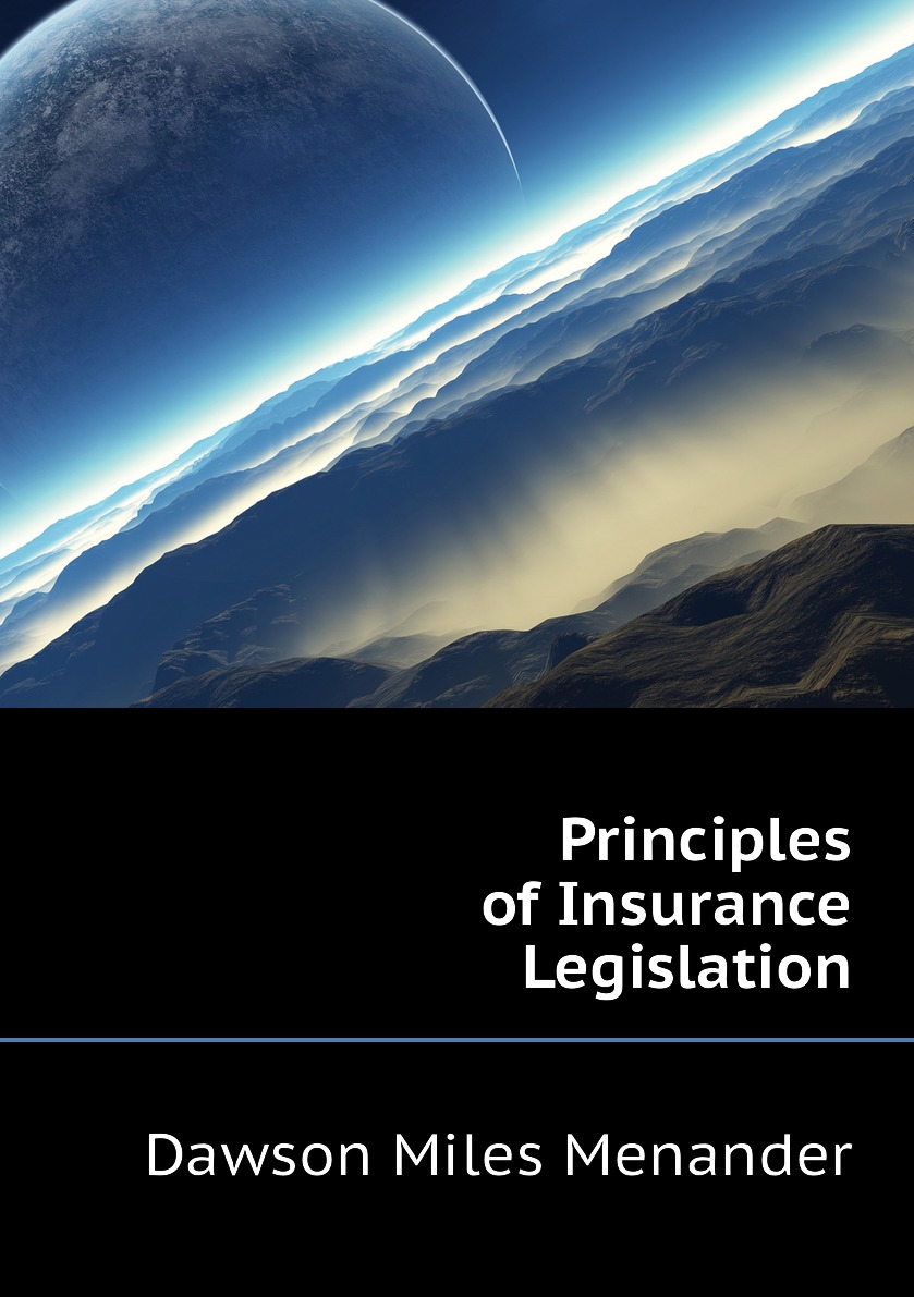 

Principles of Insurance Legislation