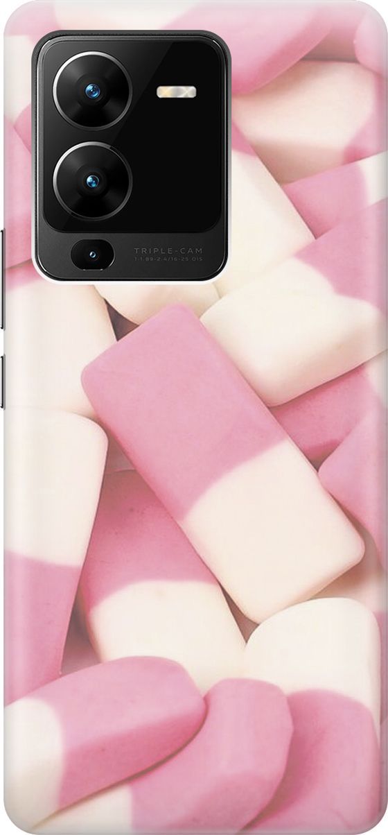 Силиконовый чехол на Vivo V25 Pro 5G с принтом 