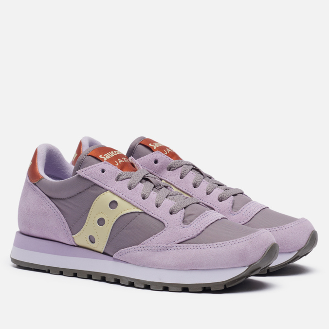 фото Кроссовки женские saucony jazz original фиолетовые 8.5 us