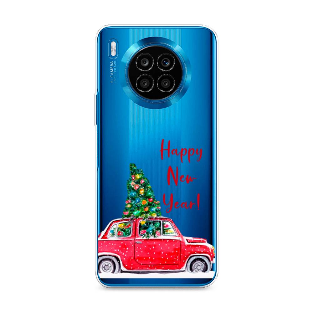 

Чехол на Huawei Nova 8i "Happy New Year", Красный;зеленый, 6106450-5