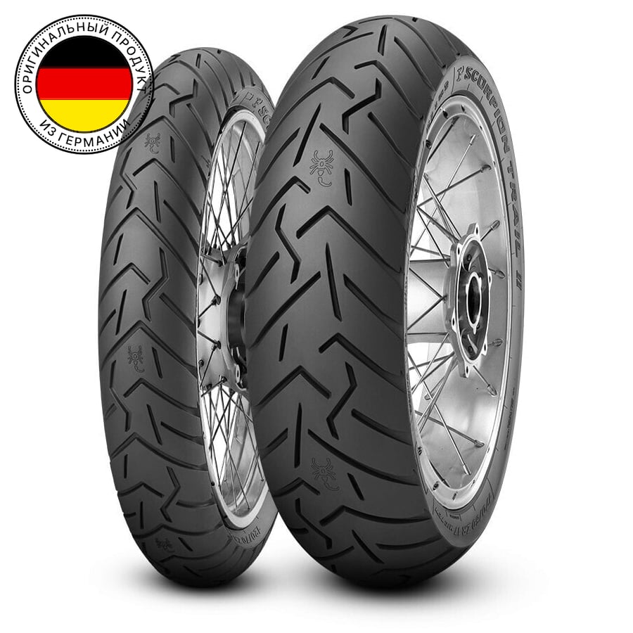 

Мотошины летние Pirelli Scorpion Trail II DOT20 120/70 R17 (58W) (Z)W, Scorpion Trail II DOT20