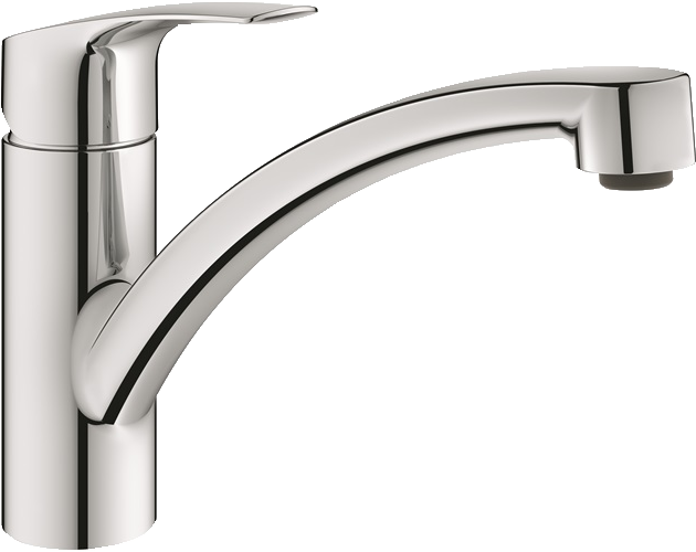 

Смеситель Grohe Via низкий излив хром