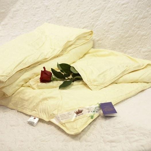 

Одеяло шелковое KINGSILK ЭЛИТ бежевое 200х220 теплое