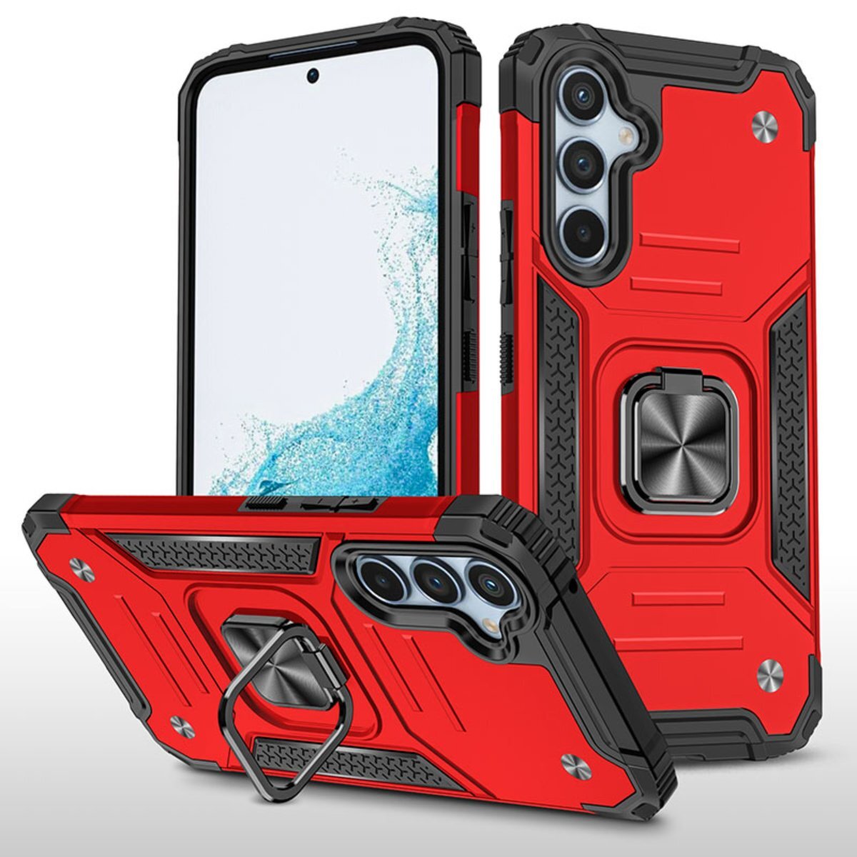 

Противоударный чехол Legion Case для Samsung Galaxy S23 FE, красный, Legion Case
