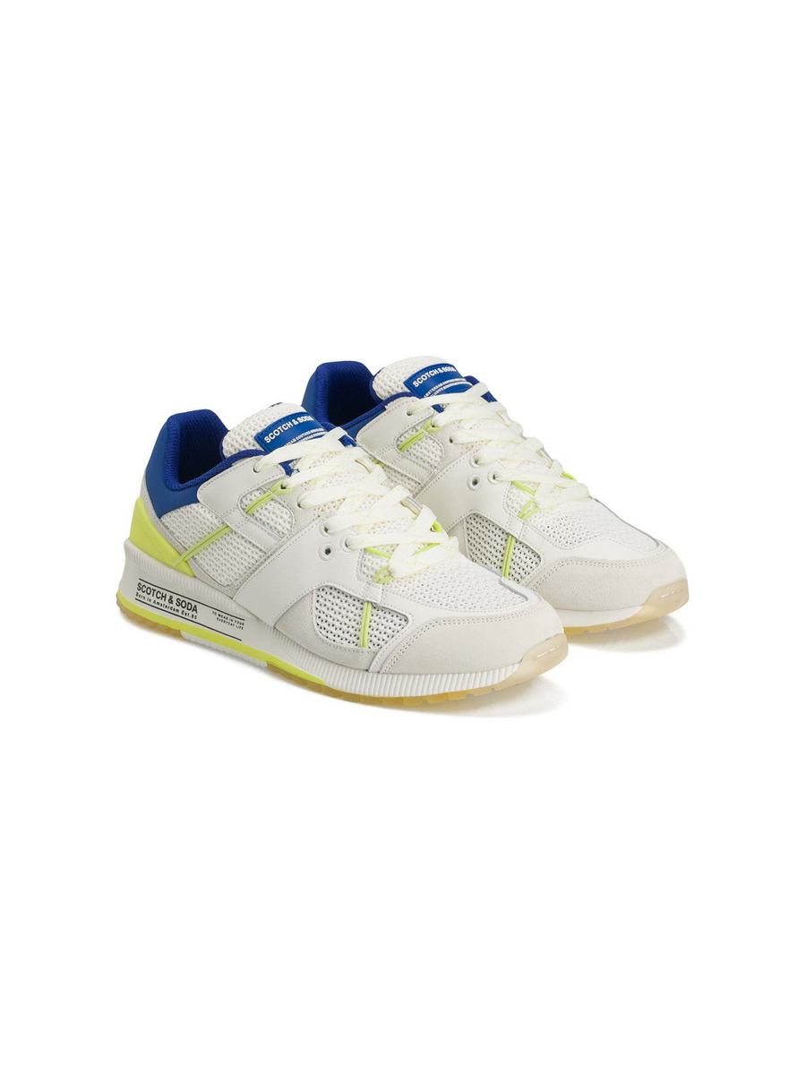 

Кроссовки мужские Scotch & Soda 001324104 белые 43 EU, Белый, 001324104