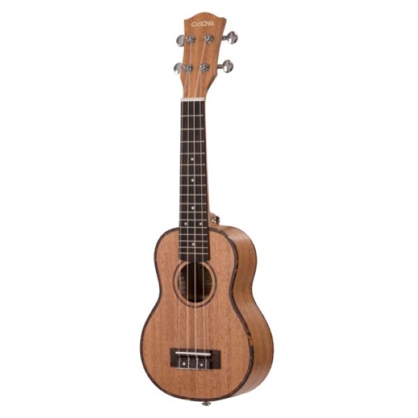 Mahogany Series Укулеле сопрано, леворукий, с чехлом, цвет натуральный, Cascha HH-2026L