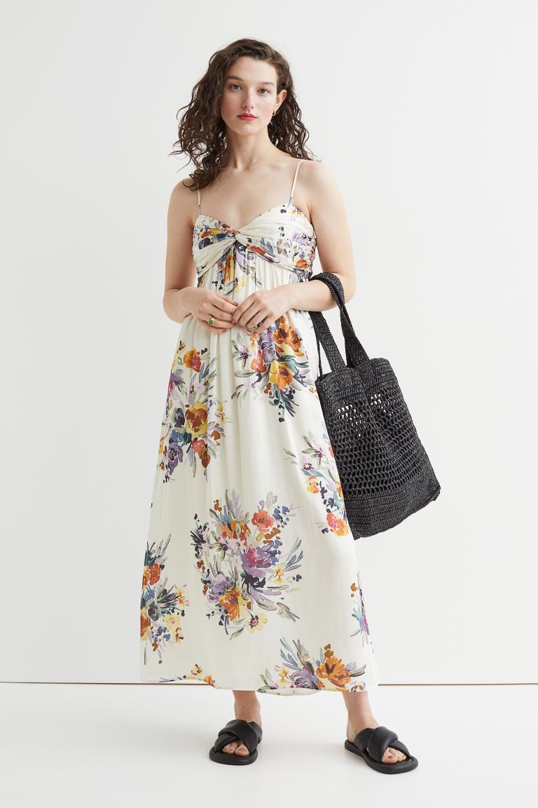 

Платье женское H&M 1071551001 белое XS (доставка из-за рубежа), Белый, 1071551001