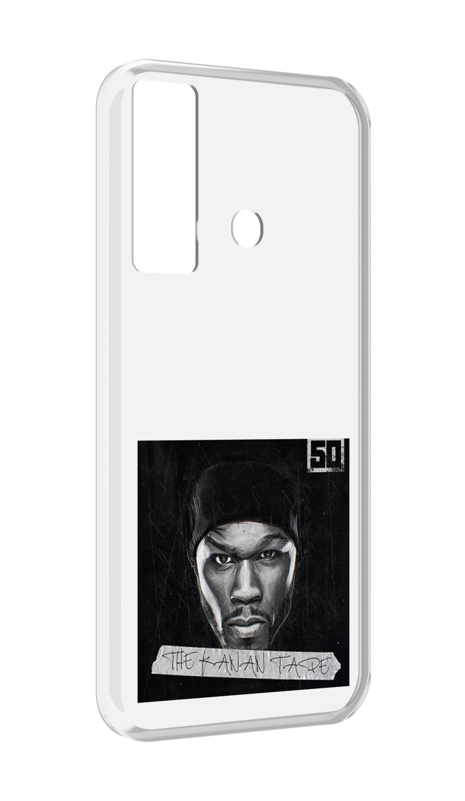 

Чехол MyPads 50 Cent - The Kanan Tape для Tecno Camon 17, Прозрачный, Tocco