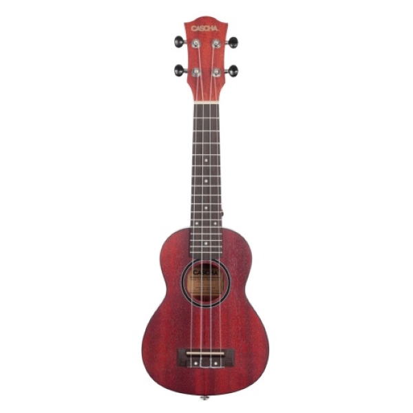 

Mahogany Series Укулеле , с чехлом, красный, Cascha HH-2263