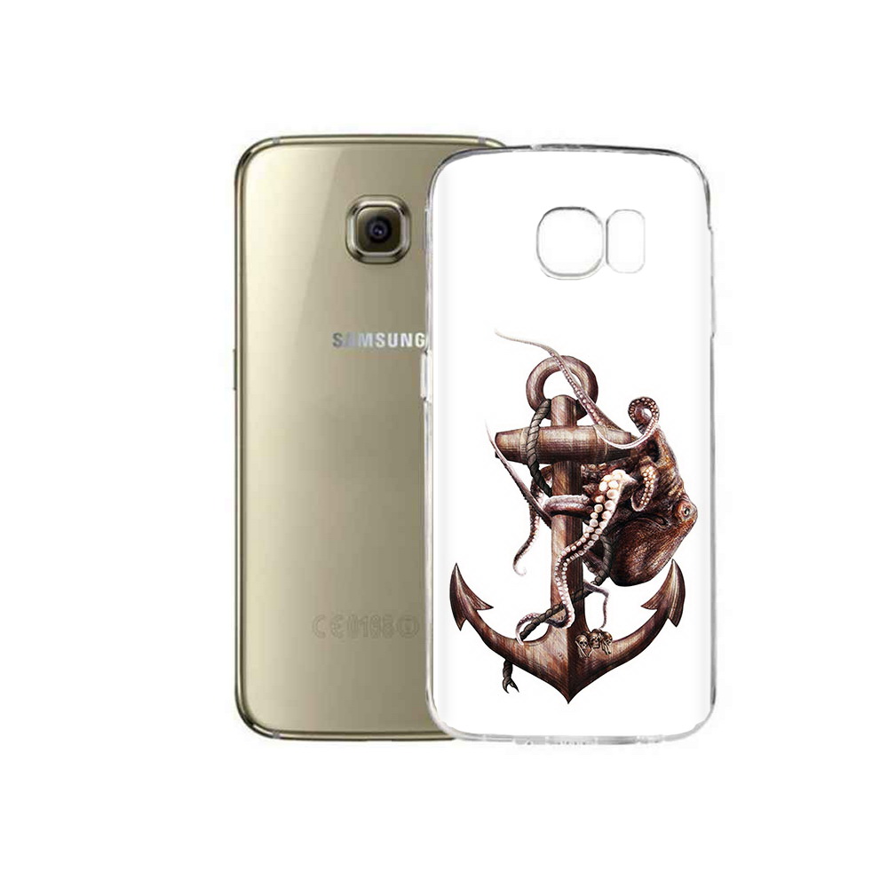 

Чехол MyPads Tocco для Samsung Galaxy C5 Pro ржавый якорь (PT61139.577.579), Прозрачный, Tocco