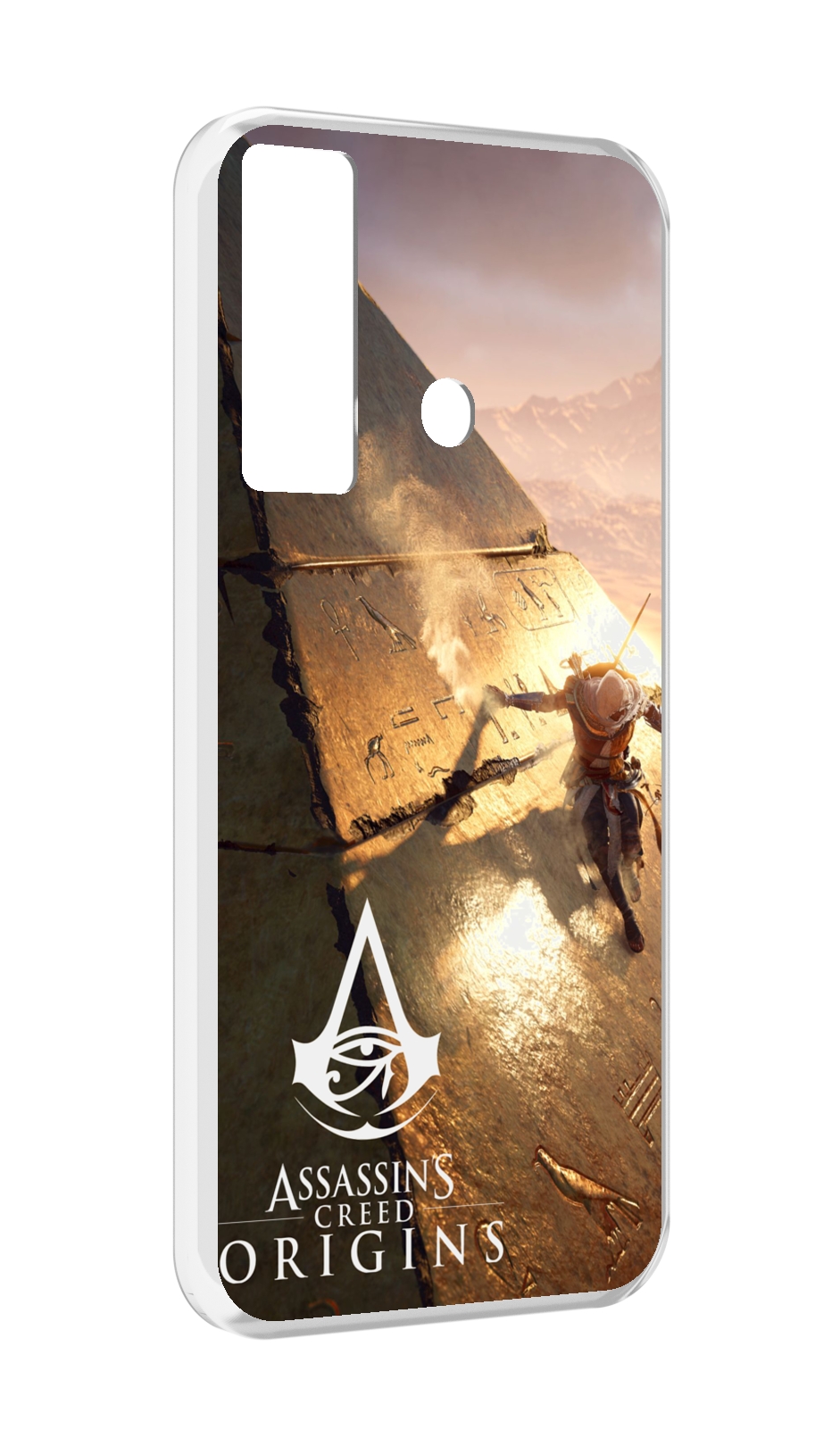

Чехол MyPads Assassin's Creed Origins для Tecno Camon 17, Прозрачный, Tocco