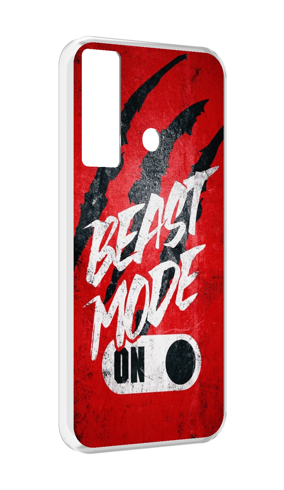 

Чехол MyPads BEAST inside You для Tecno Camon 17, Прозрачный, Tocco