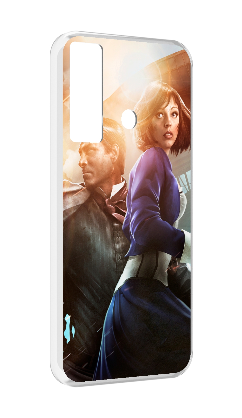 

Чехол MyPads Bioshock Infinite для Tecno Camon 17, Прозрачный, Tocco