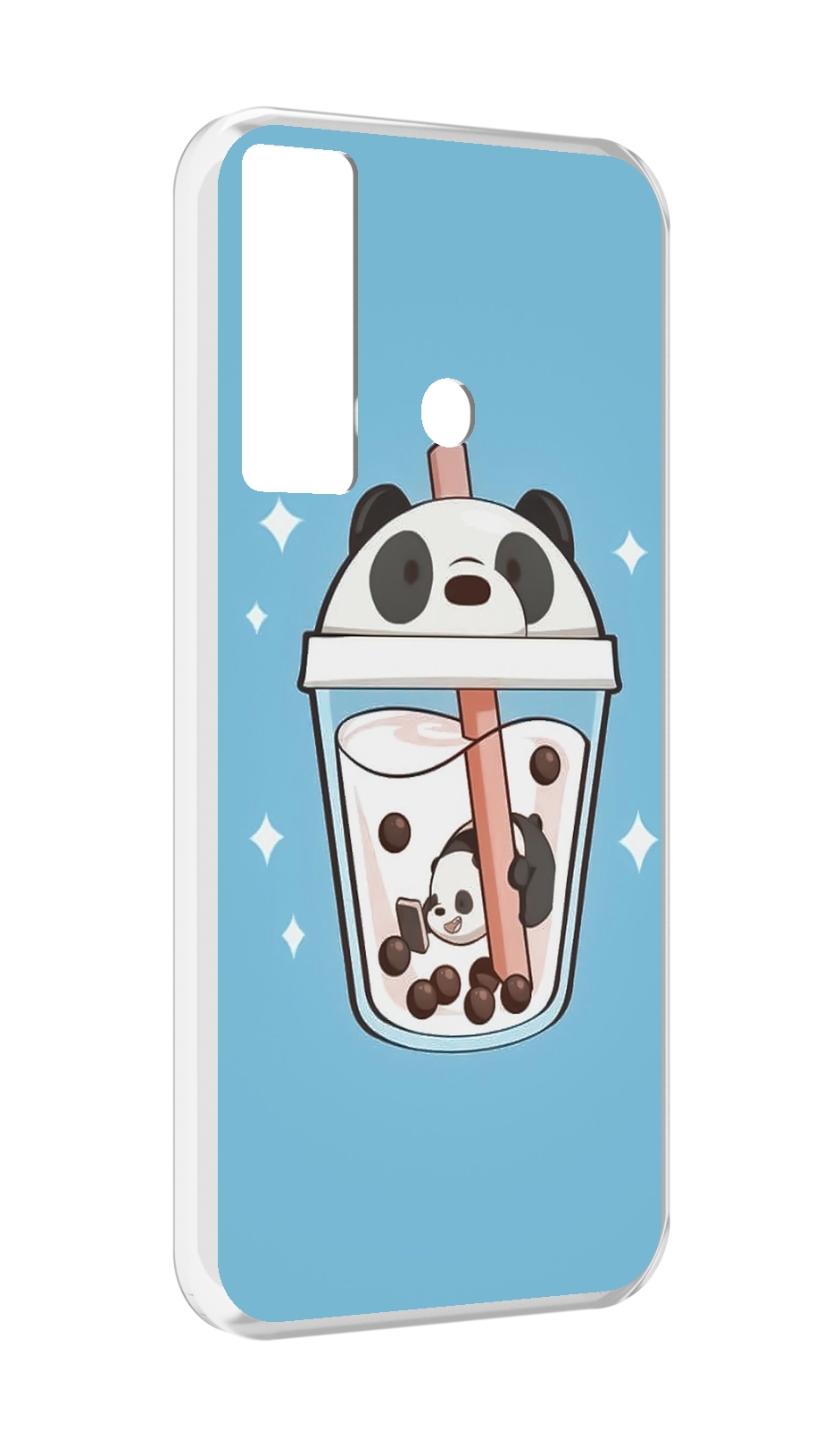 

Чехол MyPads Bubble tea для Tecno Camon 17, Прозрачный, Tocco