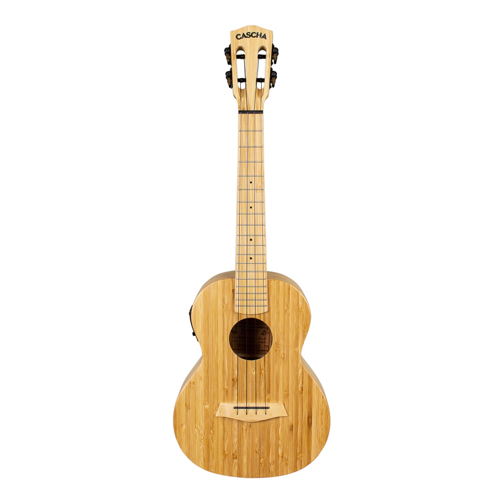 

Bamboo Series Укулеле  со звукоснимателем, с чехлом, цвет натуральный, Cascha HH-2314