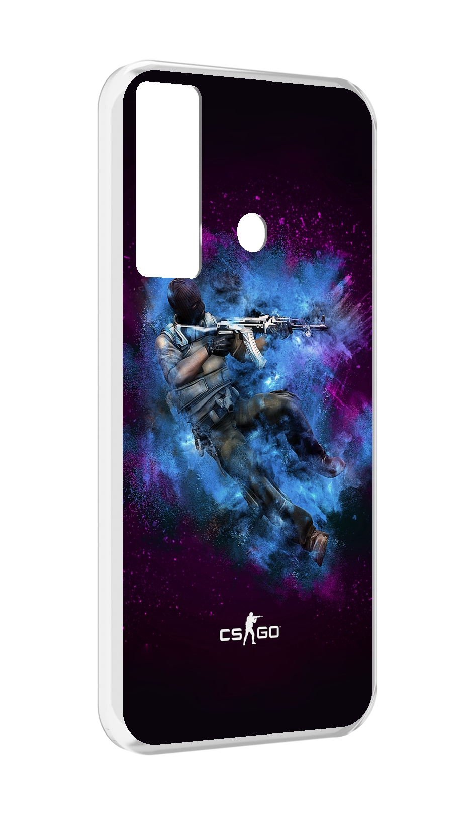 

Чехол MyPads CS-go-террорист для Tecno Camon 17, Прозрачный, Tocco