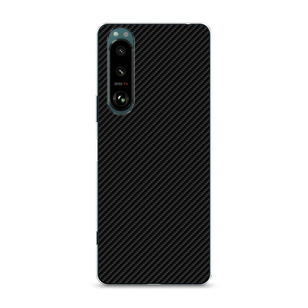 

Силиконовый чехол "Черный карбон" на Sony Xperia 1 III, 54850-3