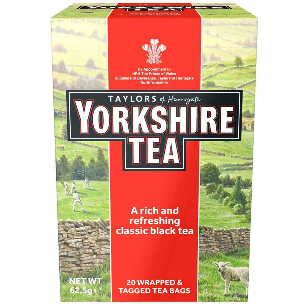 

Чай черный Taylors of Harrogate "Йоркшир", 20 пакетиков