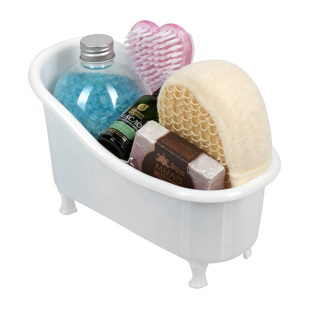 Подарочный набор Рандеву 5 предметов мочалка мыло соль для ванны пемза масло Банные штучки