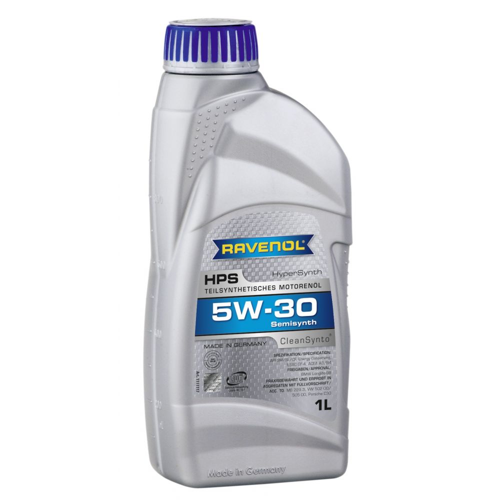 Моторное масло Ravenol Hps Sae 5W30 NeW 1л