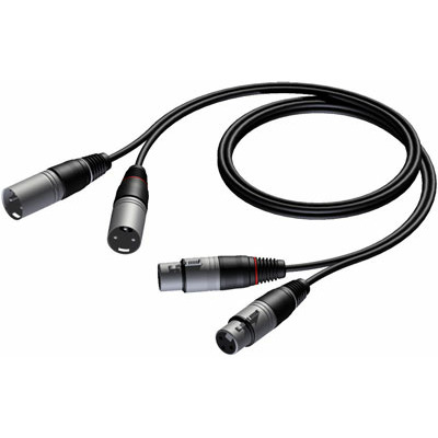 

Кабель аудио 2xXLR - 2xXLR Procab CAB710/1.5 1.5m