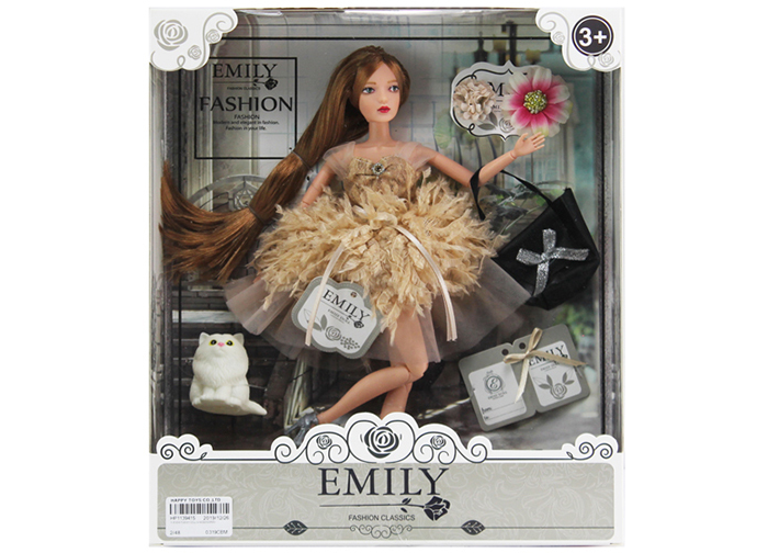 

Кукла Emily В воздушной юбочке, с аксессуарами, 28 см