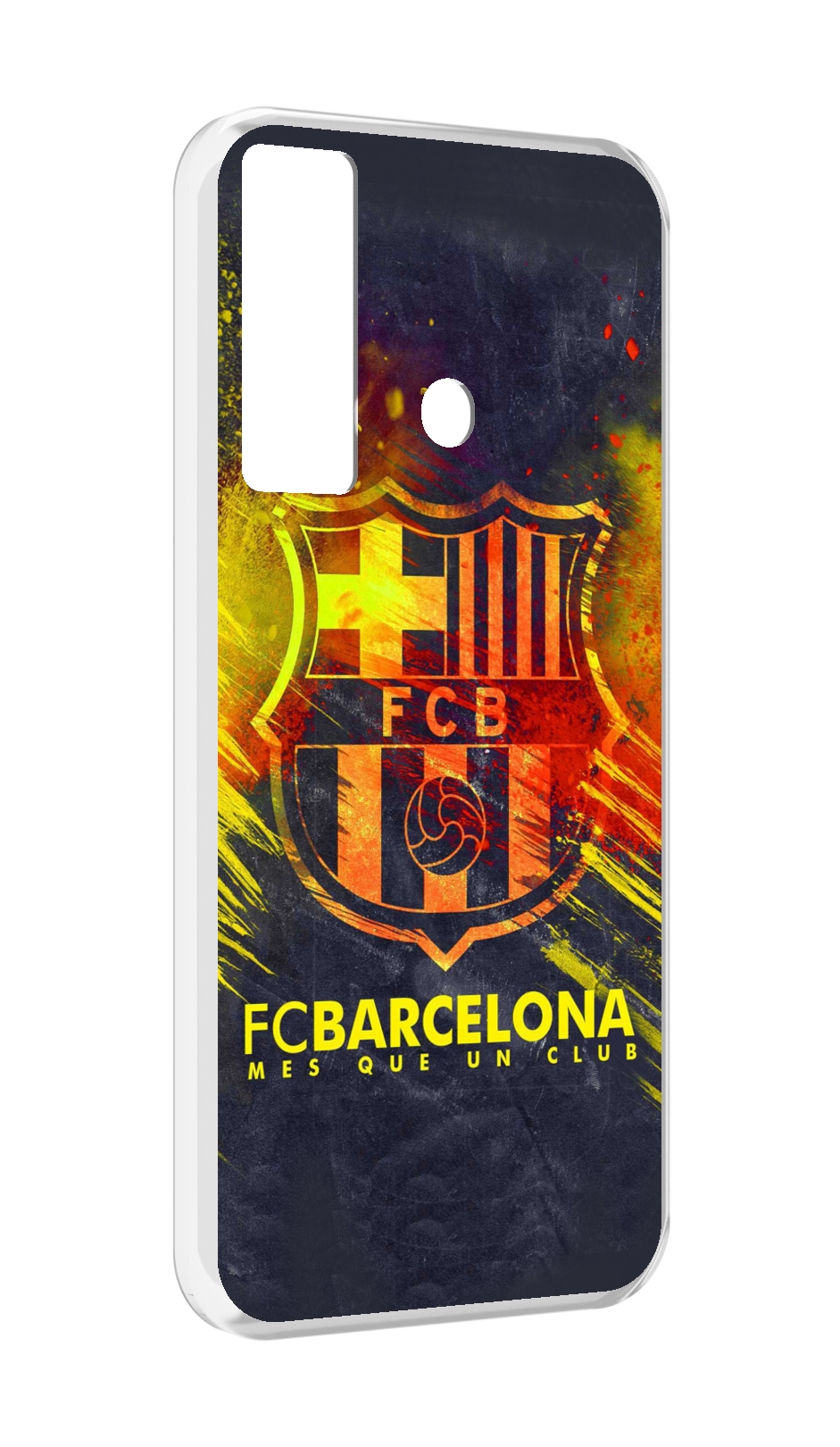 

Чехол MyPads FC-Barcelona-Wallpaper-3 для Tecno Camon 17, Прозрачный, Tocco