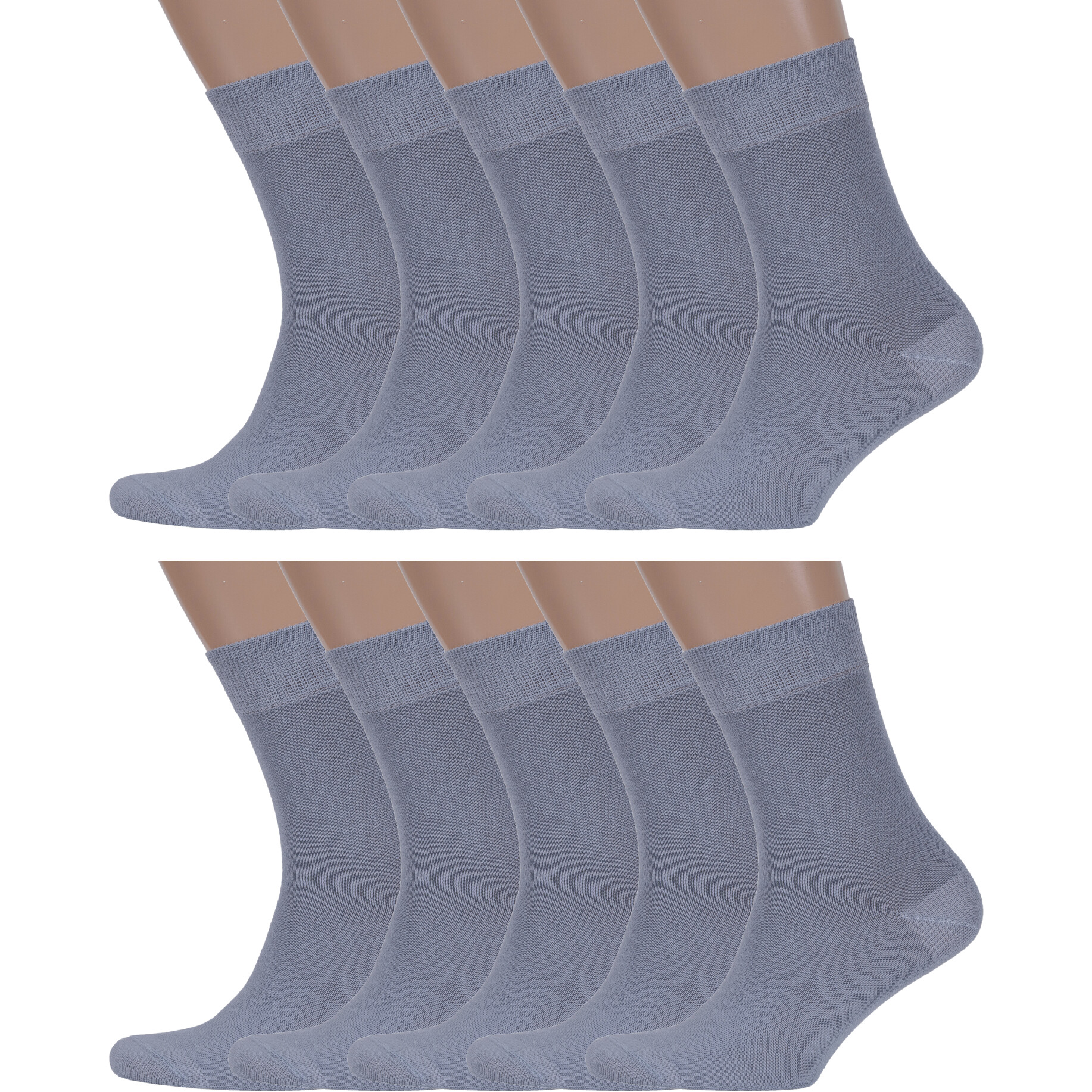 

Комплект носков мужских Брестский чулочный комбинат 10-15С2225 серых 29, 10 пар, Серый, 10-15С2225