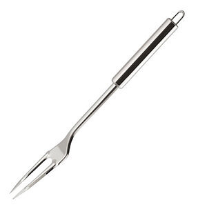 фото Вилка для мяса из нержавеющей стали, nimbus, 33*3,4 см, овальная ручка с подвесом demar