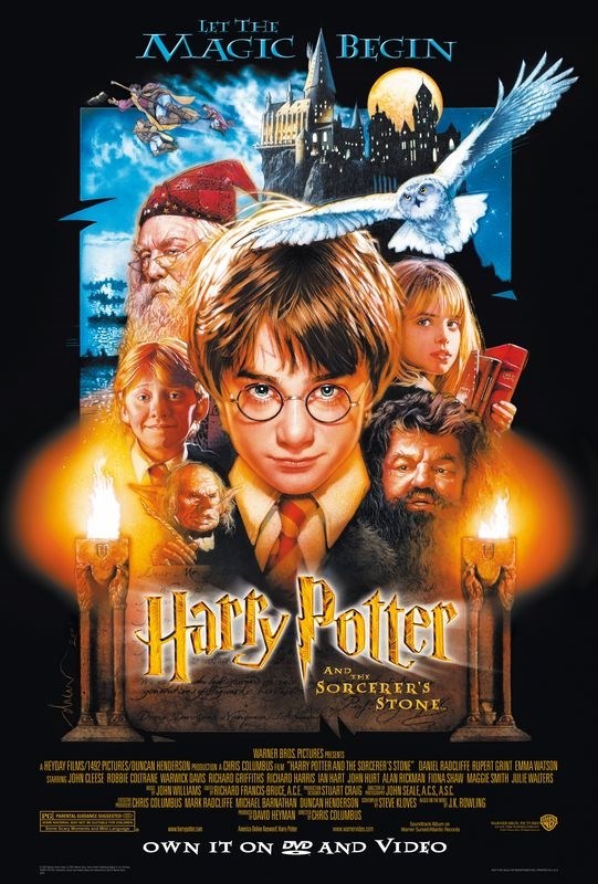 

Постер к фильму "Гарри Поттер и философский камень" (Harry Potter and the Sorcerer's Stone