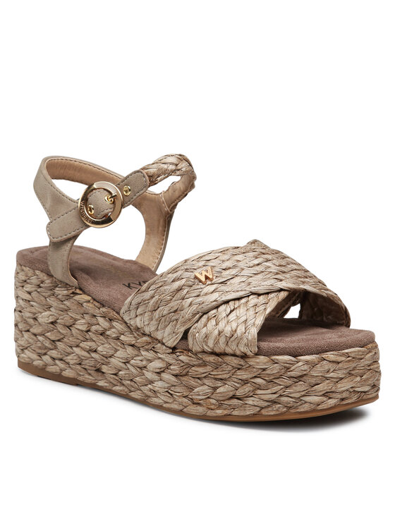 

Босоножки-эспадрильи Alma Raffia WL31554A Wrangler Коричневый 40 EU, Alma Raffia WL31554A