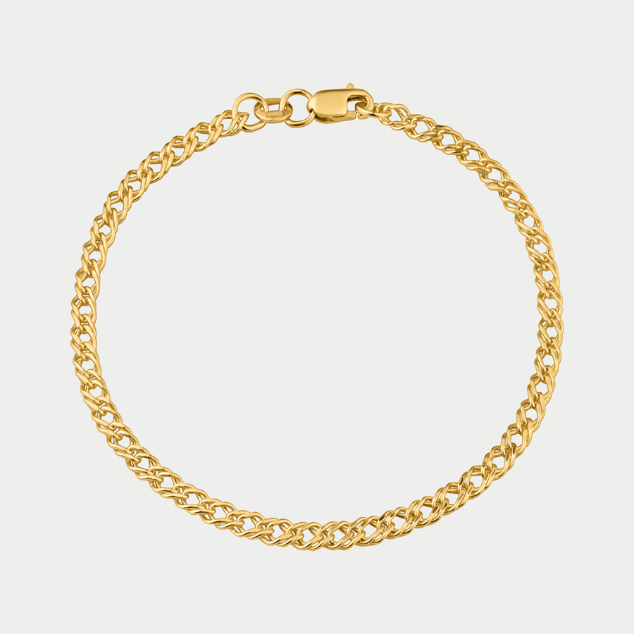 фото Браслет из золота р.17 gold center нб 15-076пг