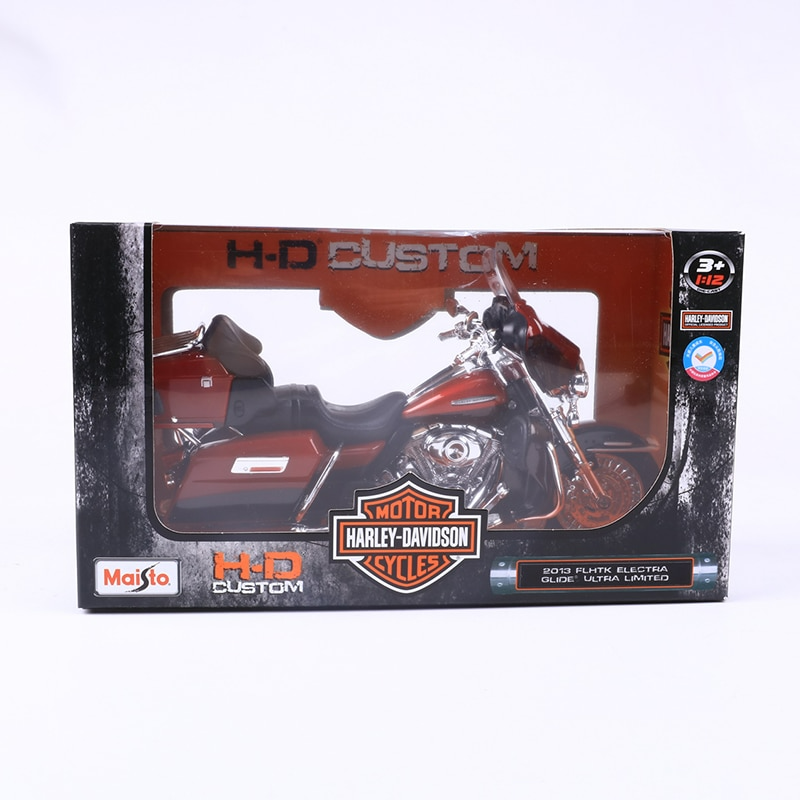 Мотоцикл Maisto 1:12 Harley-Davidson FLHTK Electra Glide 32323 maisto 1 18 harley davidson 1993 flstn heritage softail alloy diecast motorcycle model workable toy gifts toy collection