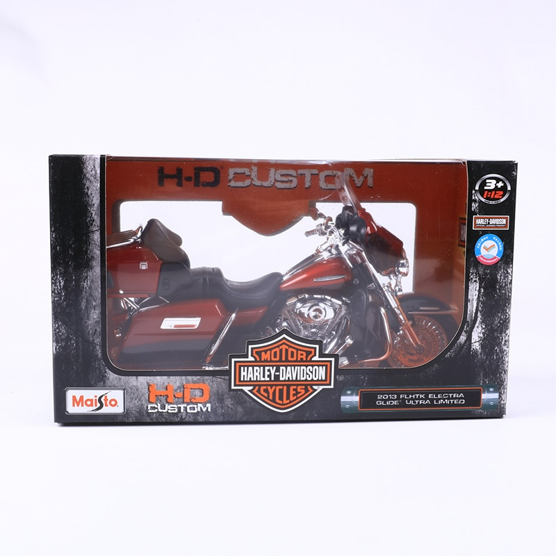 Мотоцикл Maisto 1:12 Harley-Davidson FLHTK Electra Glide 32323 maisto 1 18 harley davidson 2002 fltr road glide die cast vehicles collectible hobbies motorcycle model toys