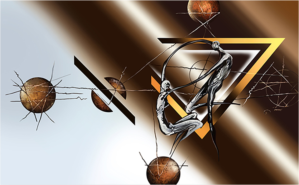 

Картина на холсте с подрамником ХитАрт Танец 40x25 см, 317