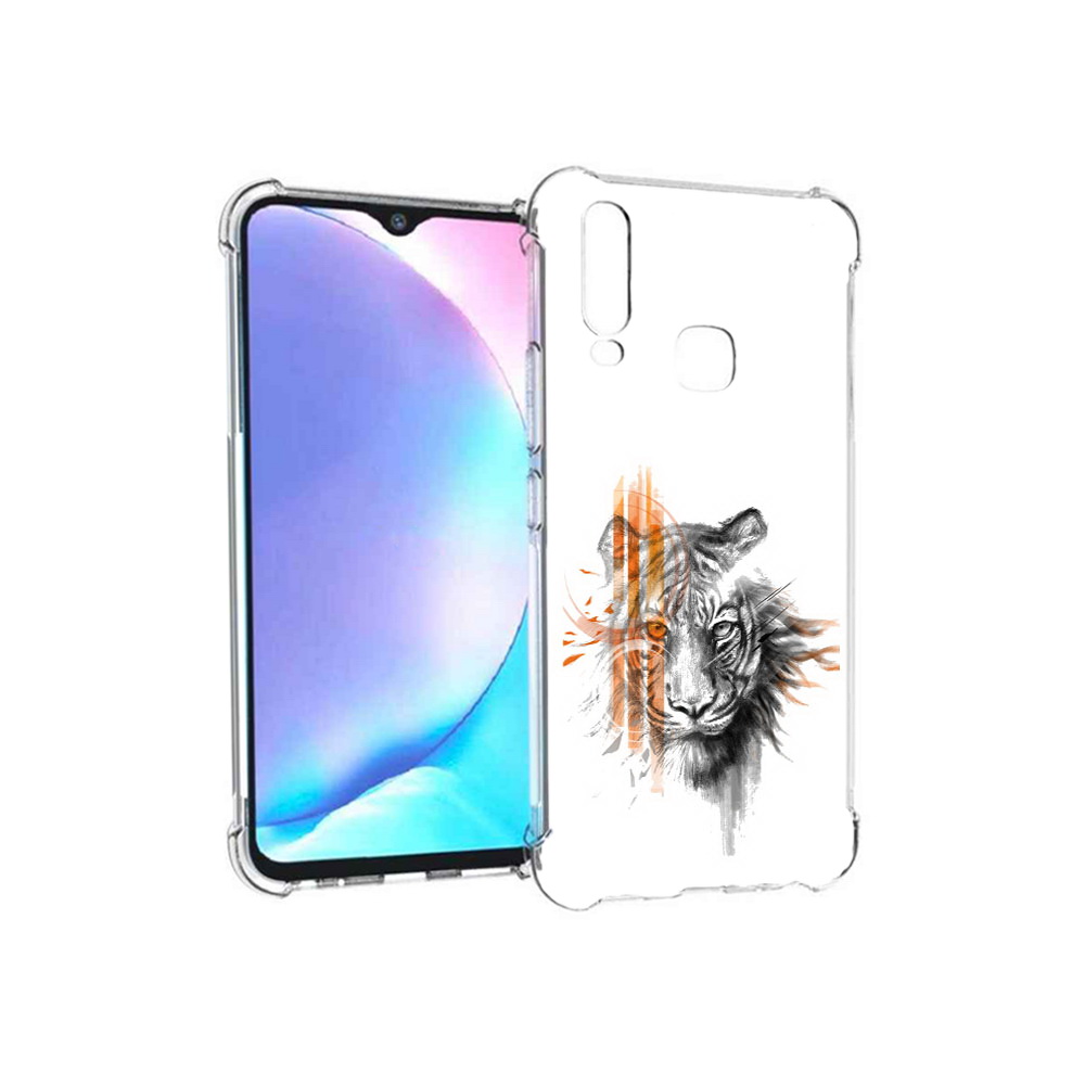 

Чехол MyPads Tocco для Vivo Y17 огненный тигр (PT136369.382.526), Tocco
