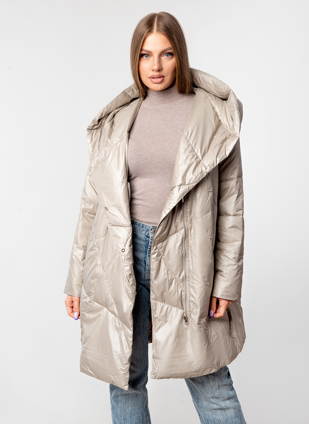 

Куртка женская WINTERRA 53158 бежевая 54 RU, 53158